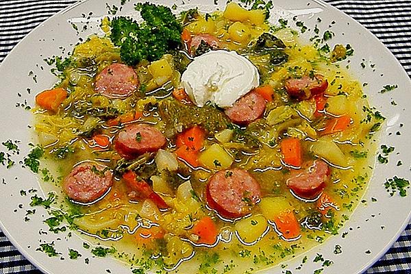 Munsterland Savoy Cabbage Stew