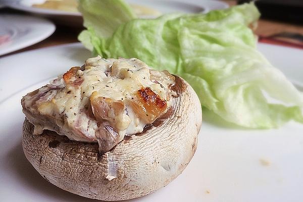 Mushrooms Filled with Feta