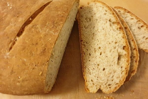 Oatmeal Bread with Sourdough