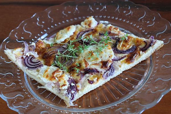 Onion and Goat Cheese Tart