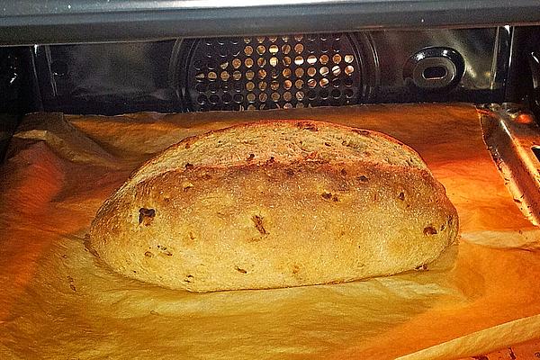 Onion Bread Made from Whole Wheat Flour