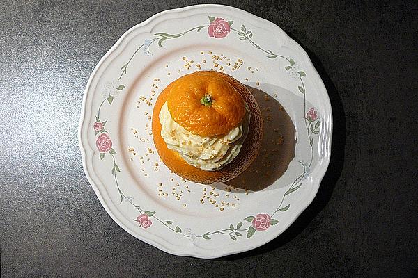 Orange and Marzipan Mousse
