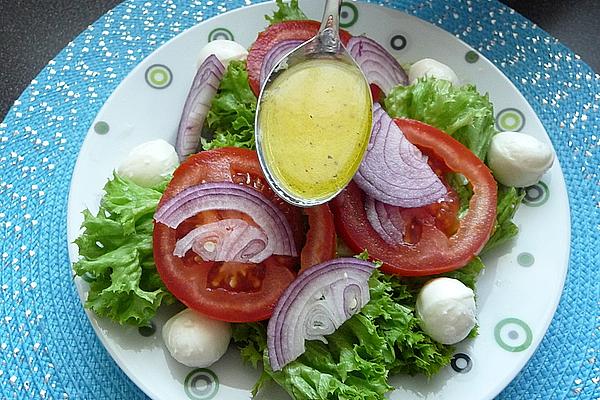 Orange and Mustard Salad Dressing