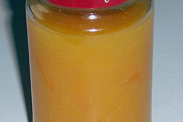 Orange Jam with Bowl and Shot