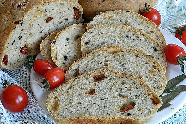 Pane Al Pomodoro E Olive