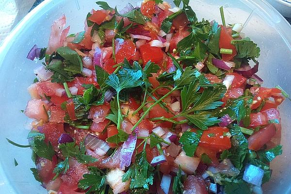 Parsley – Tomato – Tabbouleh Salad – Art