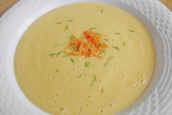 Parsnip Soup with Carrots