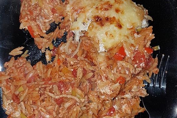 Pasta Rice – Greek Casserole