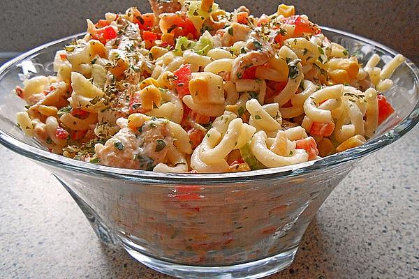 Pasta Salad with Chicken Breast Fillet Strips