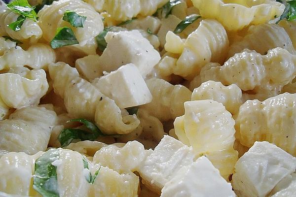 Pasta Salad with Feta Cheese and Rocket