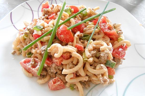 Pasta Salad with Minced Meat