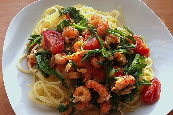 Pasta with Crayfish Meat