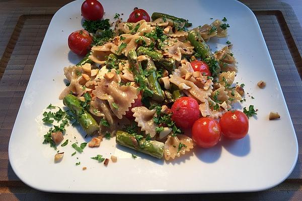 Pasta with Green Asparagus