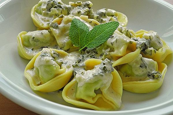 Pasta with Sage and Cheese Sauce