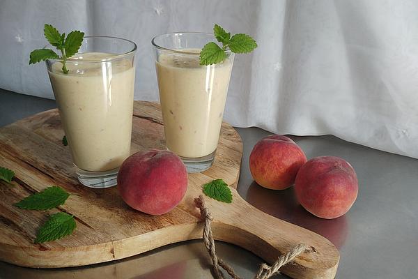 Peach and Passion Fruit Smoothie