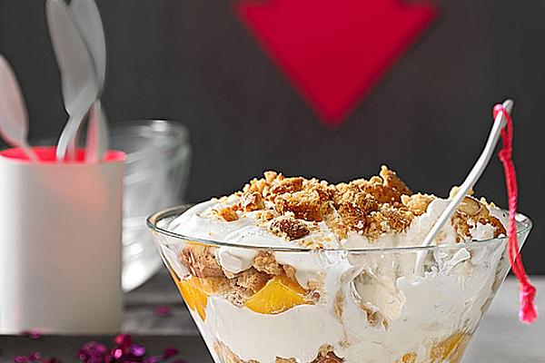 Peach – Cantuccini – Trifle