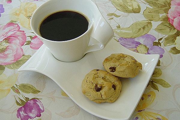 Peanut Butter Cookies with Chocolate Chips