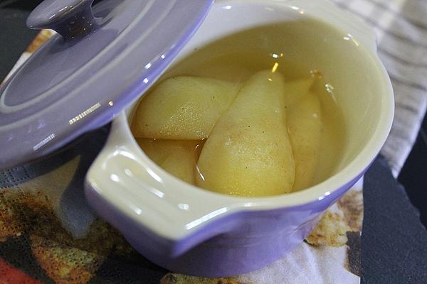Pear Compote Great-grandmother`s Style