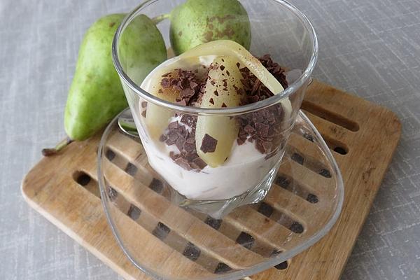 Pear – Yogurt – Dessert