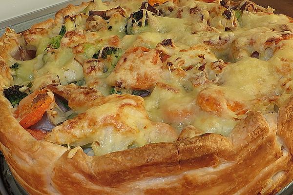 Pears – Broccoli – Gorgonzola – Quiche