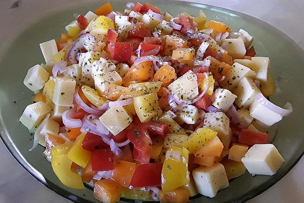Peppers – Cheese – Salad