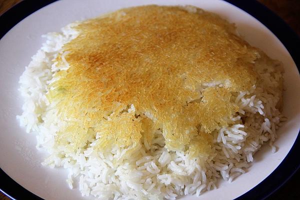 Persian Rice with Rice Crust