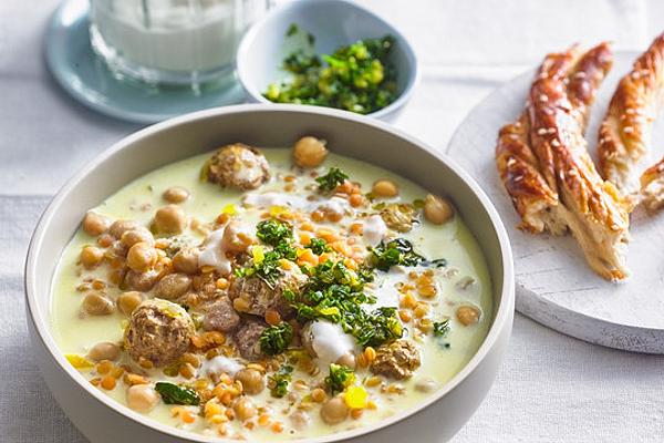 Persian Yogurt Soup