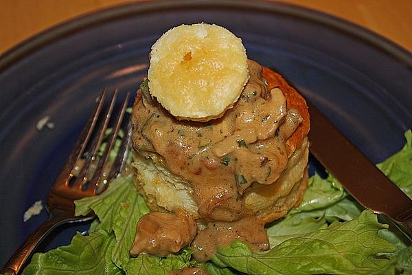 Pie Made from Puff Pastry