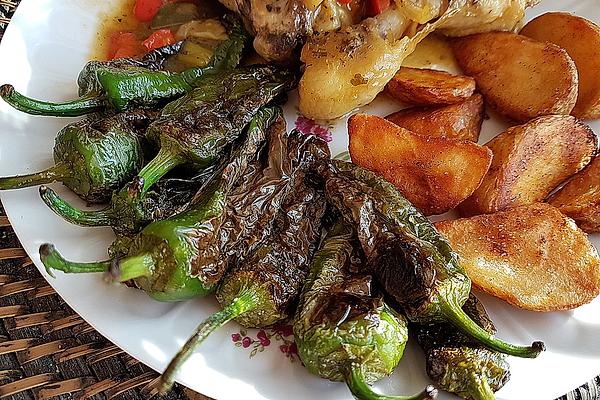 Pimientos De Padrón with Fleur De Sel