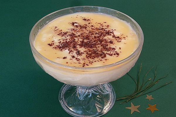 Pineapple Eggnog Cream