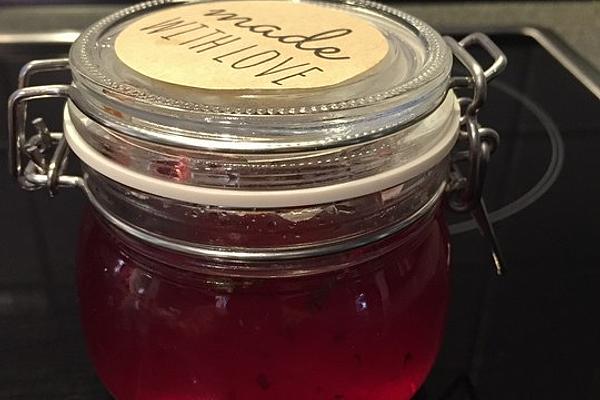 Pink Elderflower Jelly