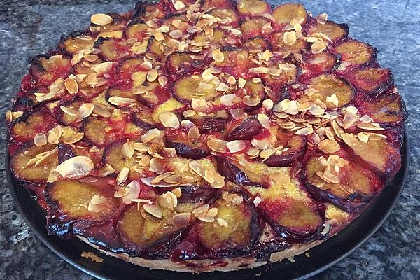 Plum Cake from Plate