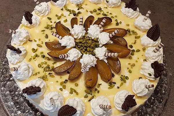 Plums – Eggnog Cream – Cake