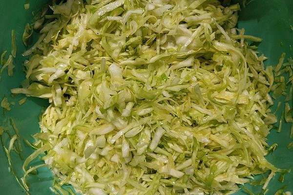 Pointed Cabbage, Authentic As Salad