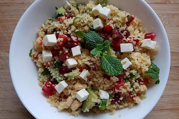 Pomegranate and Couscous Salad
