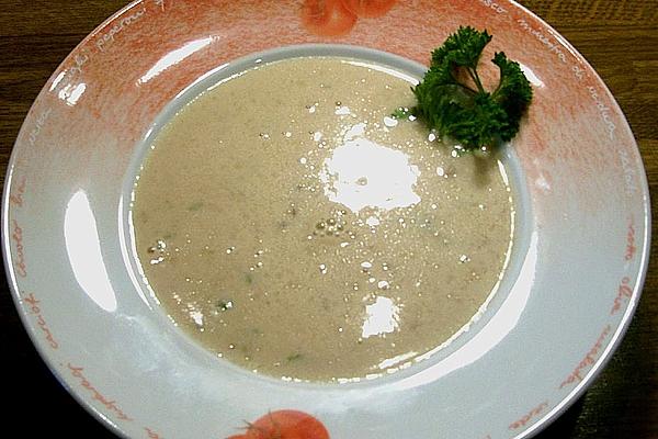 Porcini Mushroom – Foam Soup with Parmesan
