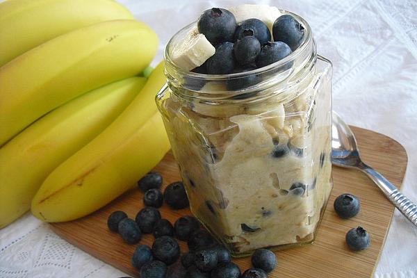 Porridge with Blueberries and Banana