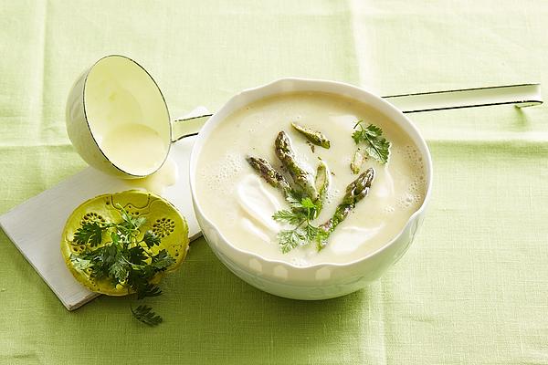 Potato and Green Asparagus Soup