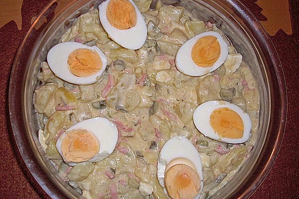 Potato Salad with Meat Salad