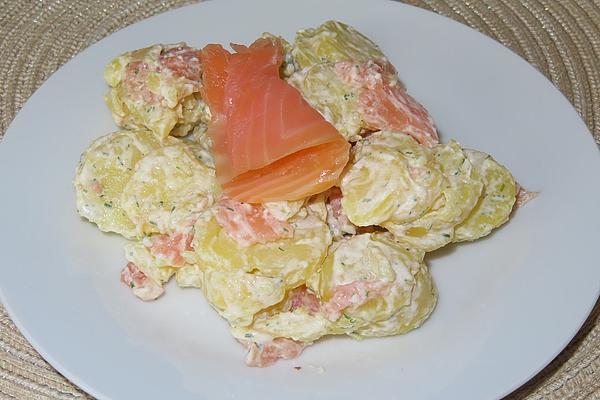 Potato Salad with Smoked Salmon