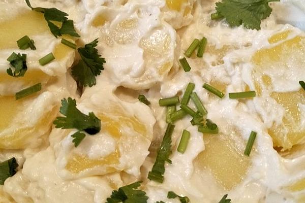 Potato Salad with Vegan Mayo Dressing