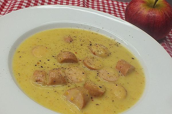 Potato Soup with Apple and Ginger