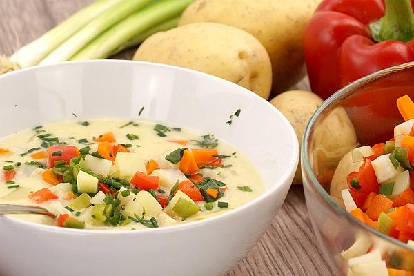 Potato Soup with Vegetables