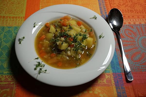 Potato Soup Without Ready-made Broth