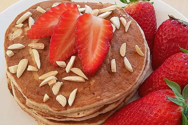 Protein Pancakes with Raspberries
