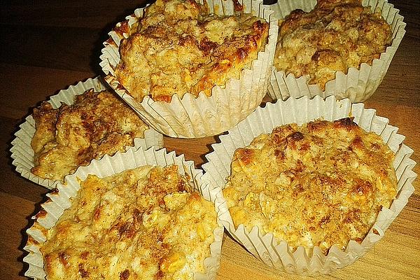 Protein-rich, Clean and Juicy Sports Apple Muffins