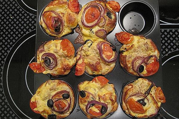 Provencal Puff Pastry Tarts with Tuna