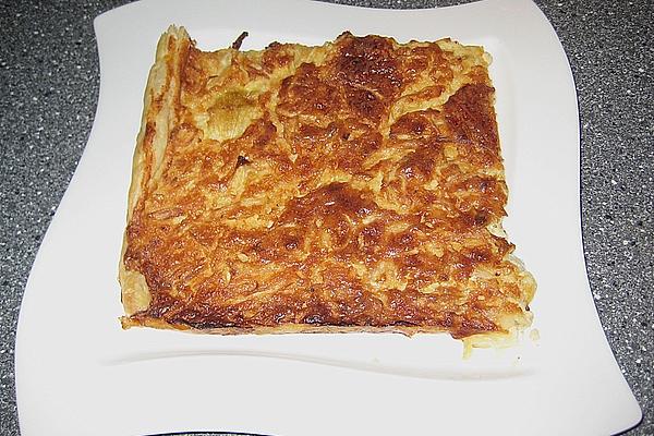 Puff Pastry – Cheese – Flan