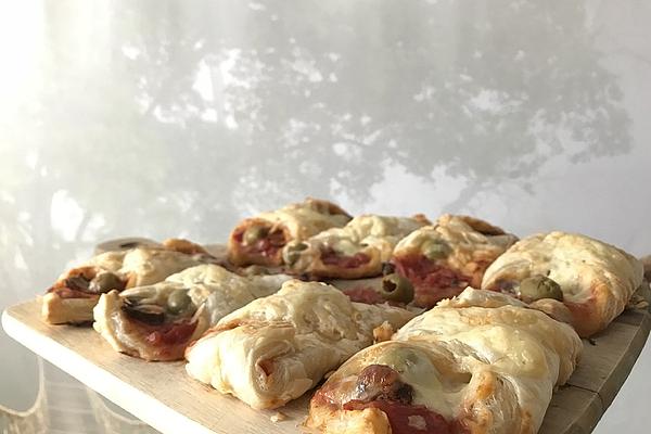 Puff Pastry Pockets, Spicy