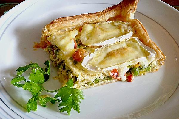 Puff Pastry Tart with Camembert